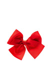 Siena Girls Satin Large Bow, Red