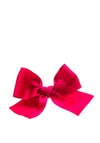 Siena Girls Medium Satin Bow, Dark Pink