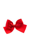 Siena Girls Medium Satin Bow, Red