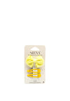 Siena Girls Bow and Set of Clips, Lemon