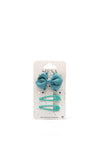 Siena Girls Bow and Set Of Clips, Mint