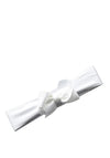 Siena Girls Headband With Bow, White