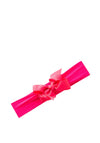 Siena Girls Headband With Bow, Hot Pink