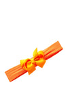 Siena Girls Headband With Bow, Orange