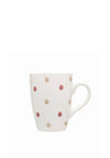 Sipp Reactive Glaze Spot Mug, Pink & Orange