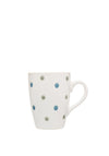 Sipp Reactive Glaze Spot Mug, Blue & Green