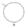 ChloBo Birthstone Bracelet, Silver