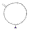 ChloBo Birthstone Bracelet, Silver