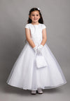 Poinsettia 1338 Communion Dress, White