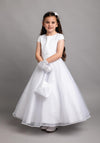 Poinsettia 1338 Communion Dress, White