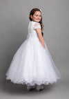 Poinsettia 1345 Communion Dress, White