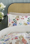 Simply Home Faro Floral Watercolour Print Duvet Cover Set, Multi-Coloured