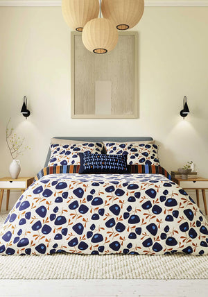 Simply Scandi by Helena Springfield Jax Duvet Cover Set, Periwinkle Blue