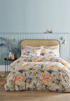 Simply Home Crane & Lilly Floral Print Duvet Cover Set, Multi-Coloured