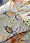 Simply Home Crane & Lilly Floral Print Duvet Cover Set, Multi-Coloured