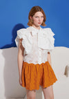 Sister Jane Sofia Tie Blouse, White