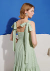 Sister Jane Caper Stripe Maxi Dress, Green