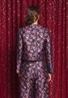 Sister Jane Fortunes Floral Jacquard Jacket, Black Multi