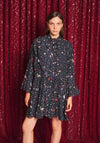 Sister Jane Tarot Reader Mini Dress, Black