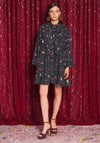 Sister Jane Tarot Reader Mini Dress, Black