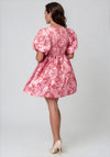 Sister Jane Elara Jacquard Mini Dress, Pink