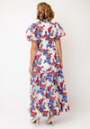 Sister Jane Azur Bloom Jacquard Maxi Dress, Pearl Ivory