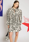 SISTER JANE NUIT ZEBRA MINI DRESS