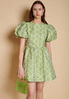 SISTER JANE FREJA JACQUARD MINI DRESS