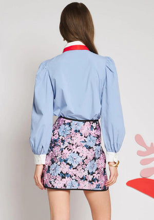 Sister Jane Ciel Bow Blouse, Blue