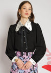 Sister Jane Margaux Bow Blouse, Black