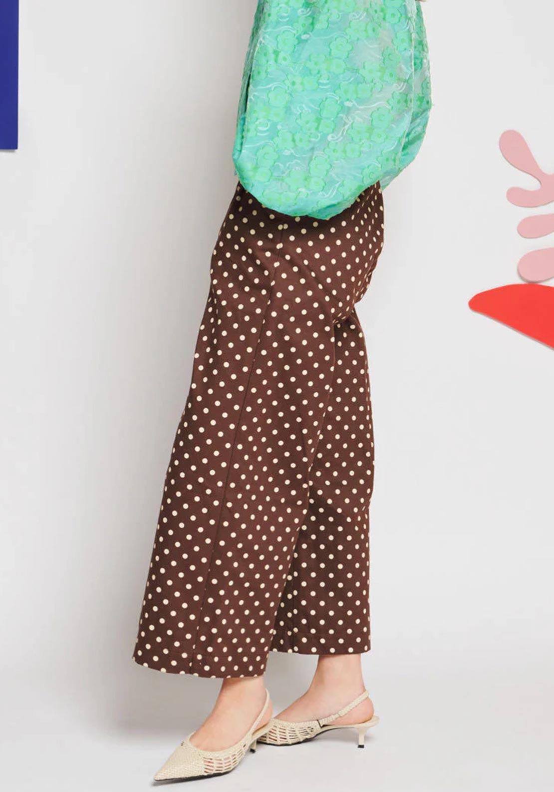 SISTER JANE ARLES POLKA DOT TROUSER