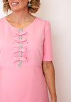 Sisters By Caroline Kilkenny Jubilee Midi Dress, Pink