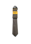 6th Sense Tie & Pocket Square, Gold & Navy