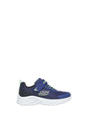 Skechers Boy Microspec Zovrix Trainer, Navy