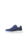 Skechers Boy Microspec Zovrix Trainer, Navy