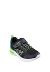 Skechers Boy Microspec Max Vodrox Trainer, Black