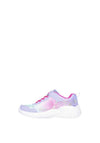 Skechers Girls Magical Collection S Lights Trainer, Lilac