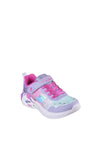 Skechers Girls Magical Collection S Lights Trainer, Lilac
