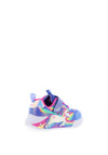 Skechers Toddler Girls Magical Collection S Lights Trainer, Purple