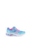 Skechers Toddler Girls My Dreamers Lil Mermaid Trainer, Blue