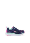Skechers Girls Ultra Groove Waterproof Trainer, Navy Multi