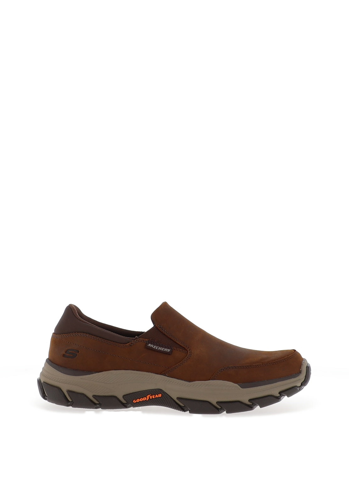 Skechers Respected Calum Slip-On Shoes, Dark Brown