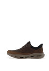 Skechers Arch Fit Moxley Slip Ins Trainers, Cocoa Brown