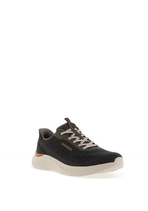 Skechers Garner Ellis Slip-Ins Trainers, Olive Green