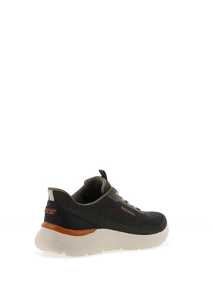 Skechers Garner Ellis Slip-Ins Trainers, Olive Green