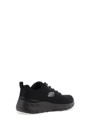 Skechers Arch-Fit Summits Kravel Trainers, Black