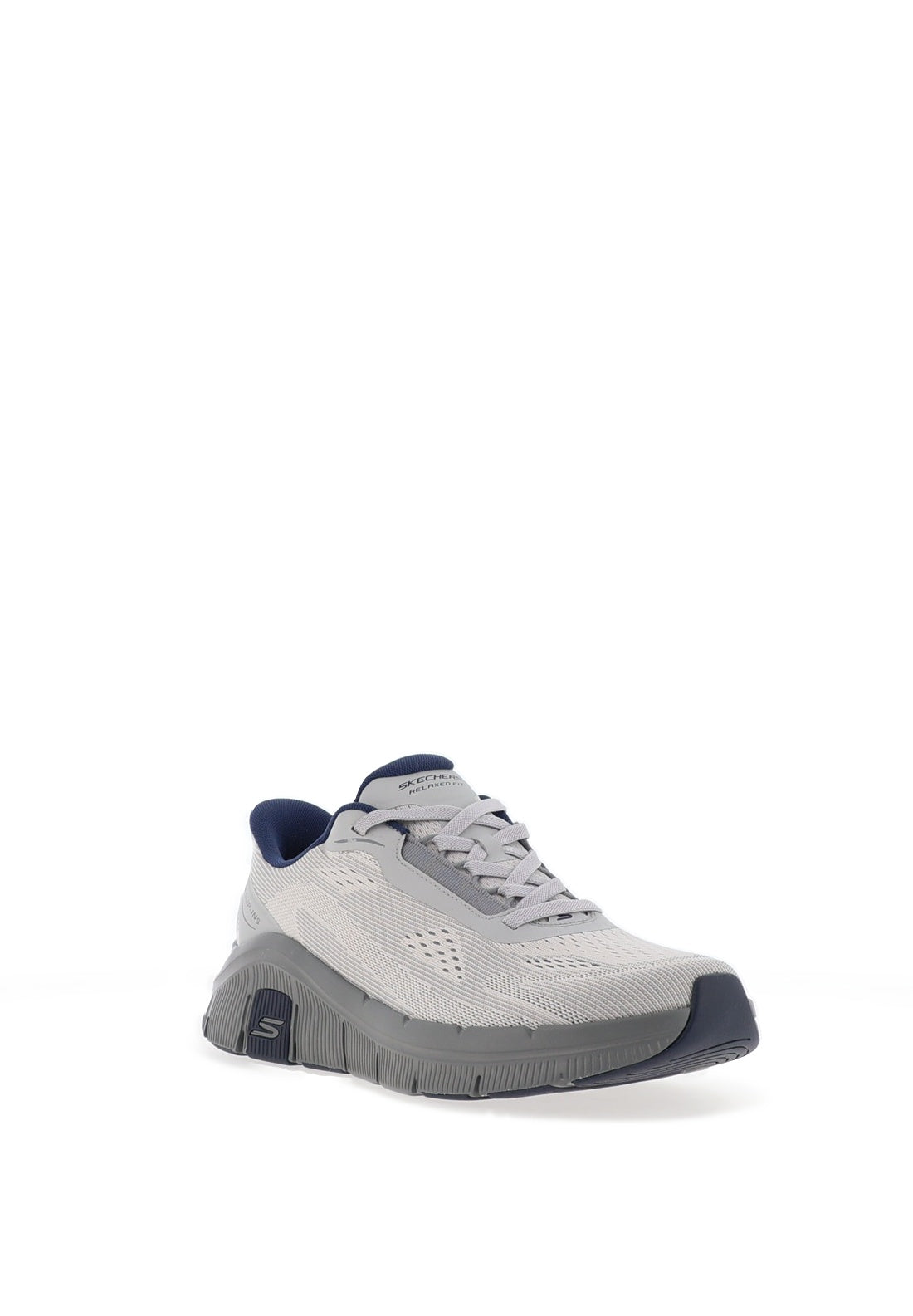 Skechers Zayder Slip Ins Trainers, Grey Multi