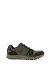 Skechers Escape Plan Memory Foam Trainers, Olive