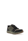 Skechers Escape Plan Memory Foam Trainers, Olive