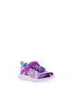 Skechers Girls Jumpsters Sweet Kickz Trainer, Purple